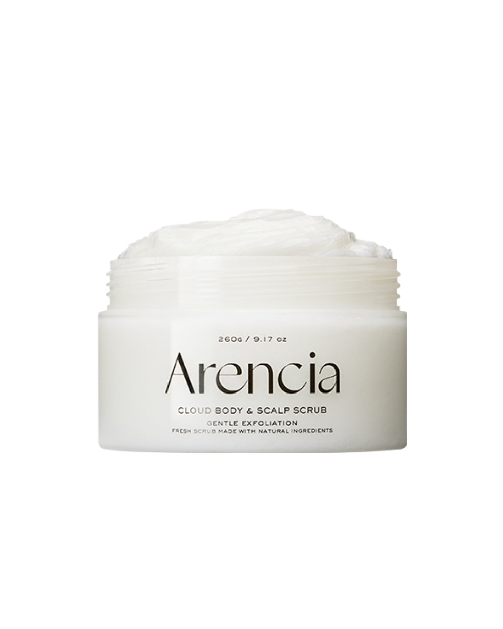 Arencia – Fresh Cloud Body & Scalp Scrub White Tea & Neroli