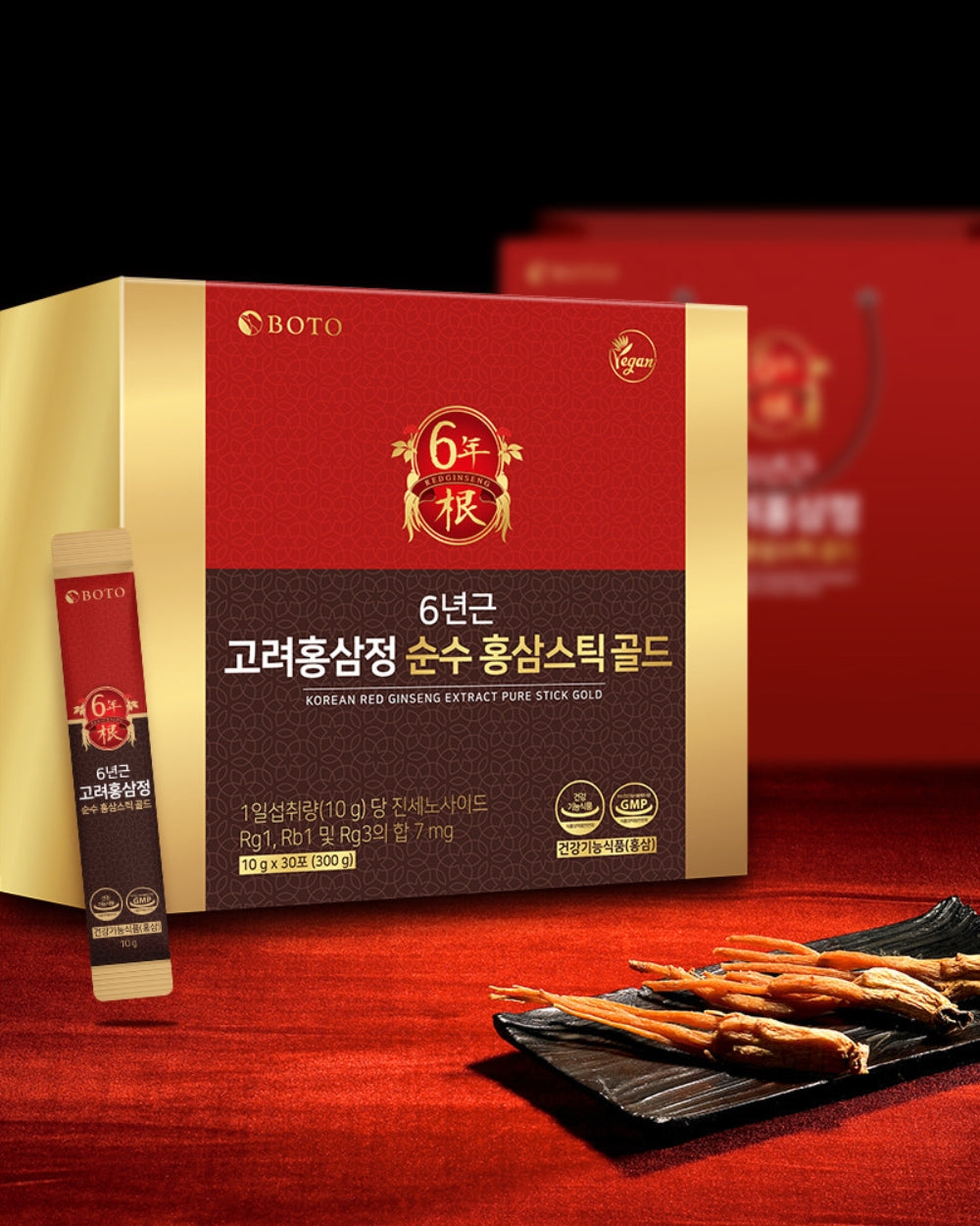 BOTO - Korean Red Ginseng Extract Pure Stick Gold