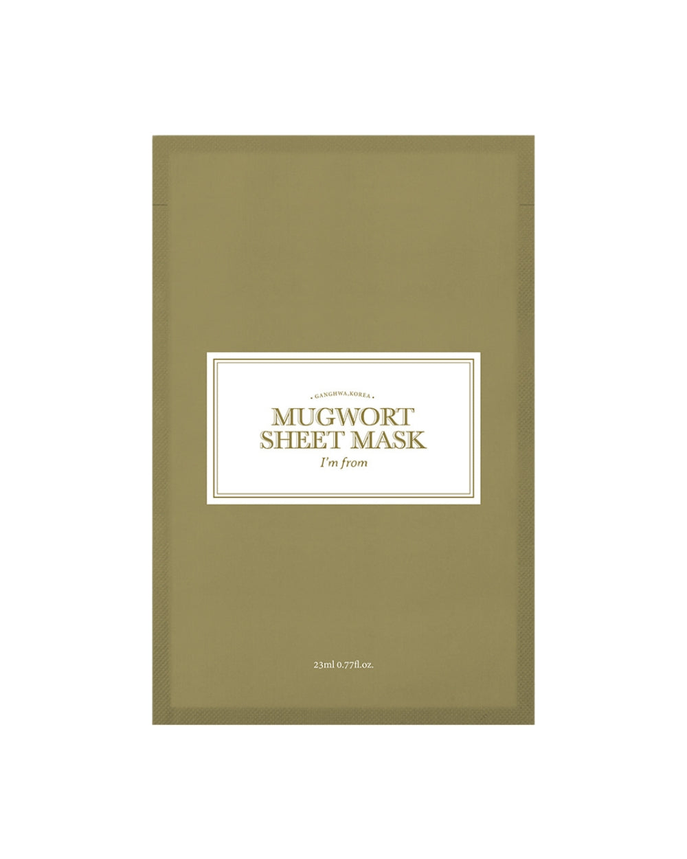 I'm From - Mugwort Sheet Mask