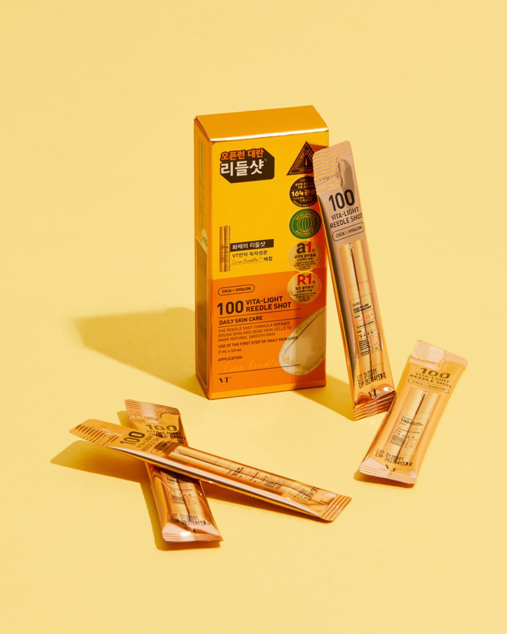 VT Cosmetics – Vita-Light Reedle Shot 100 Stick Pouch (10 x 2ml)