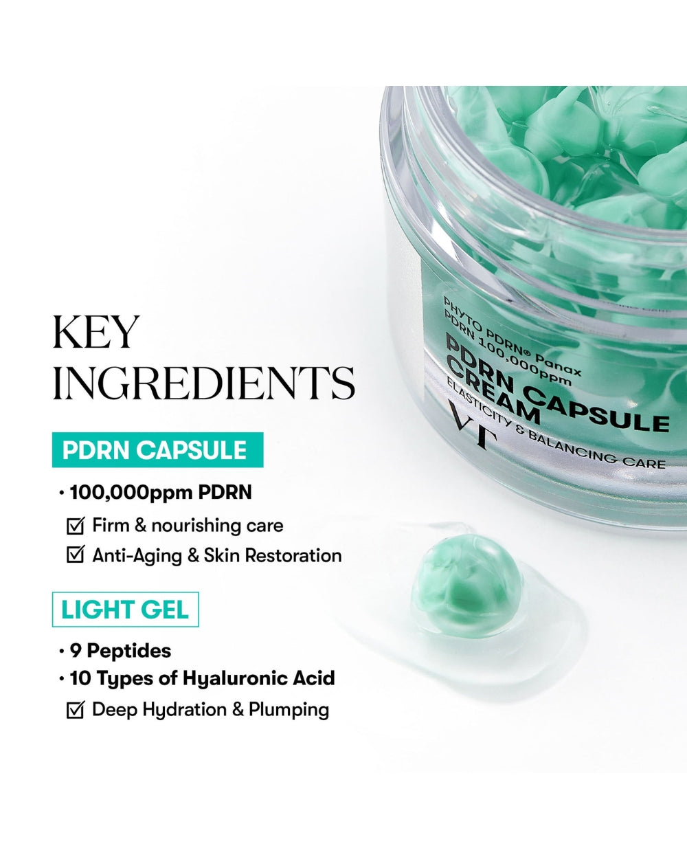VT Cosmetics - PDRN Capsule Cream 100