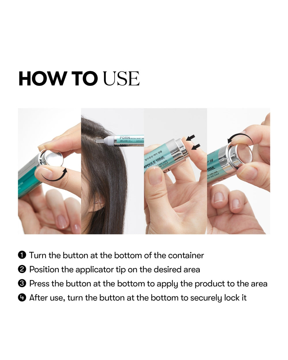 VT Cosmetics - PDRN Reedle Shot Hair Ampoule 300dl