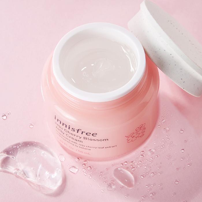 noticeme innisfree jeju cherry blossom jelly cream