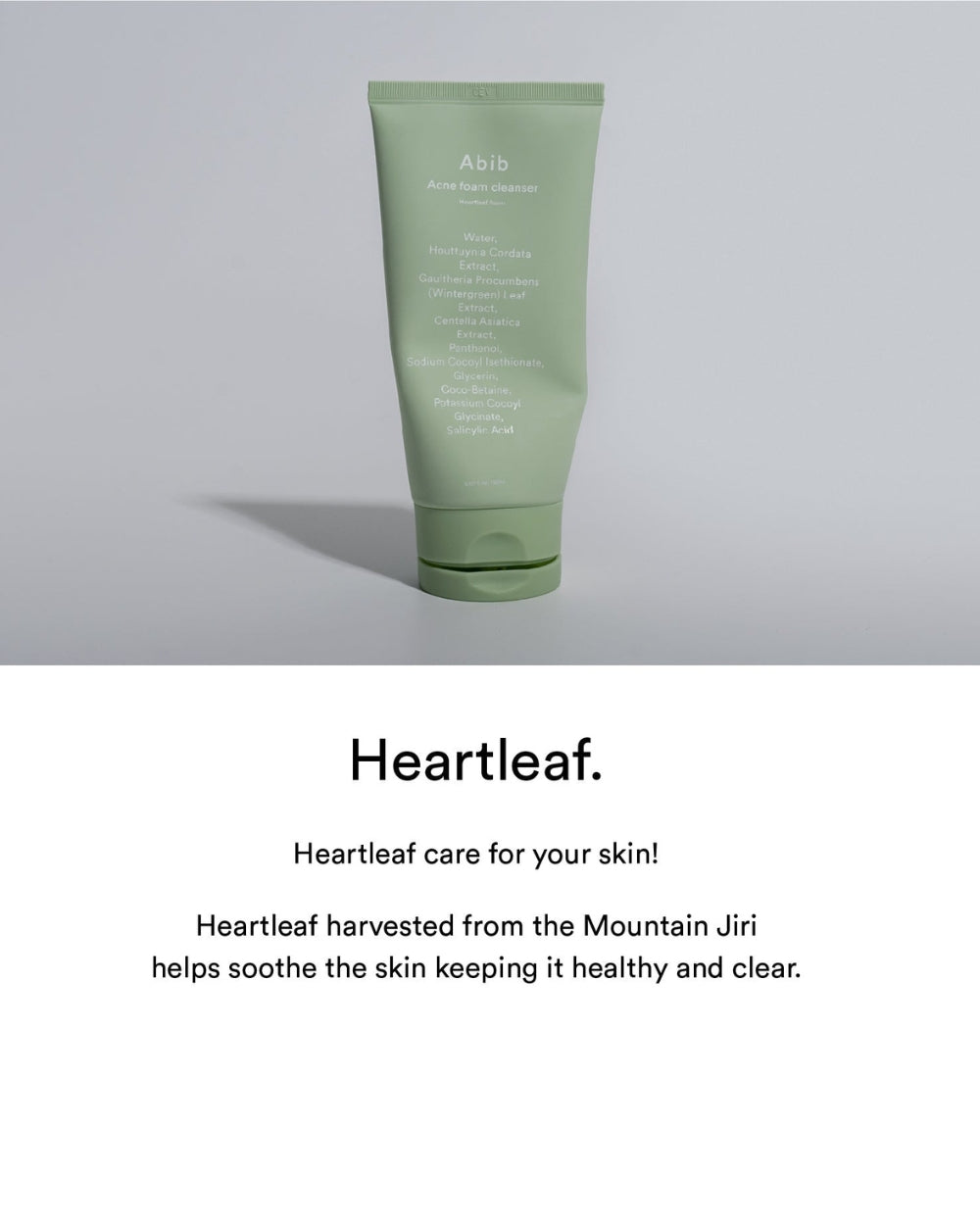 Abib - Acne Foam Cleanser Heartleaf Foam