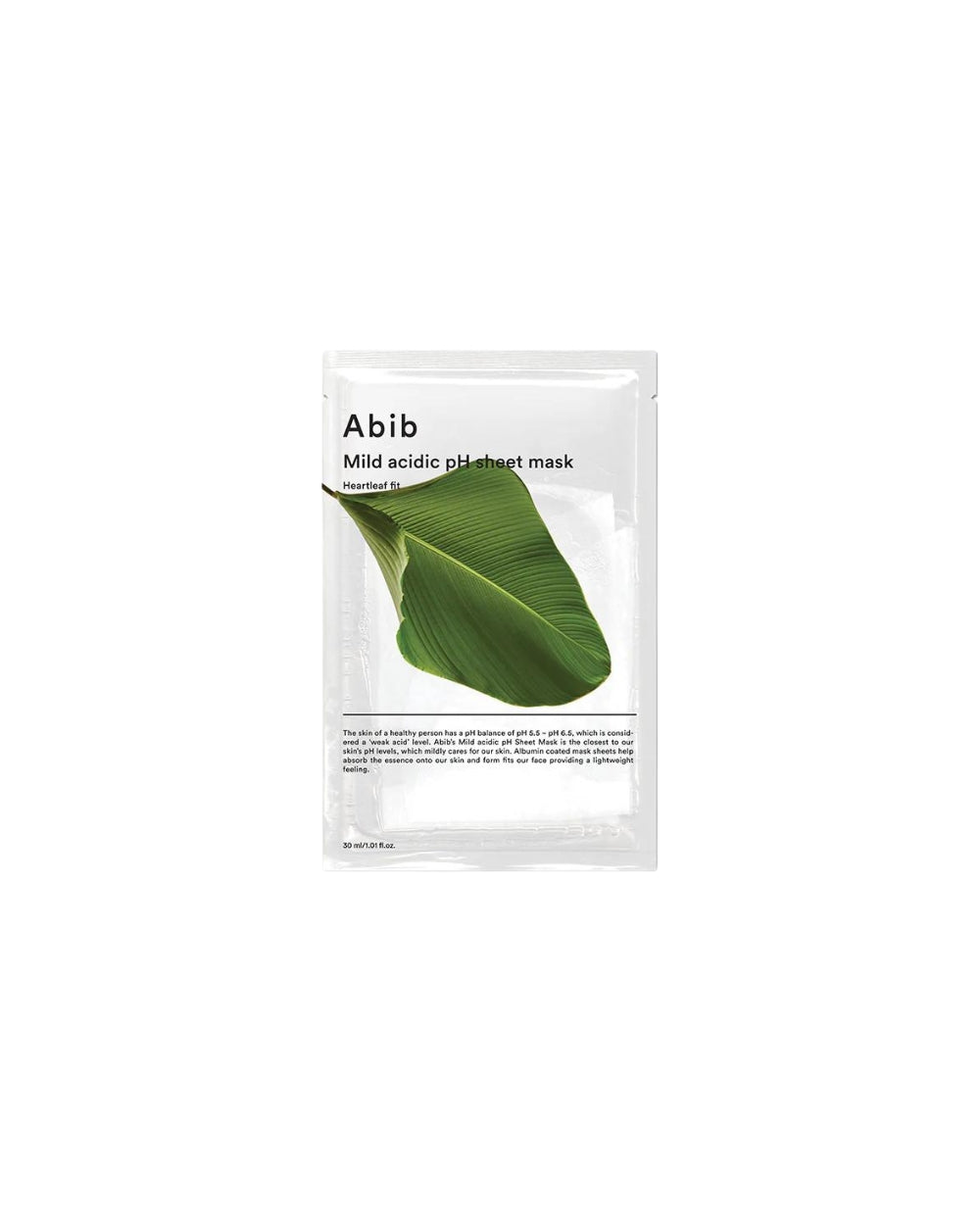 Abib - Mild acidic pH Sheet Mask Aqua Fit