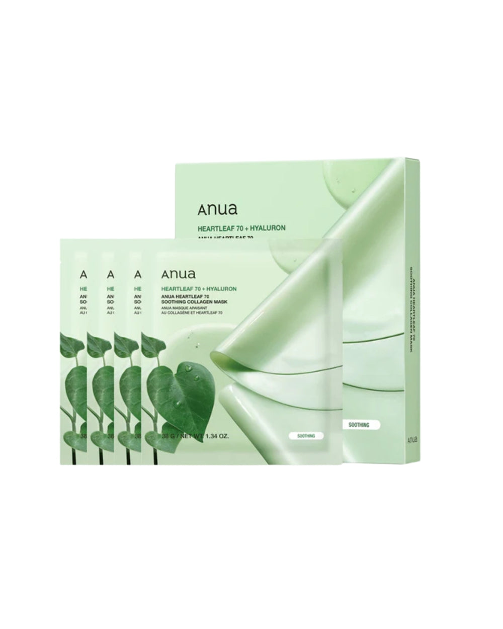 Anua - Heartleaf 70 Soothing Collagen Mask
