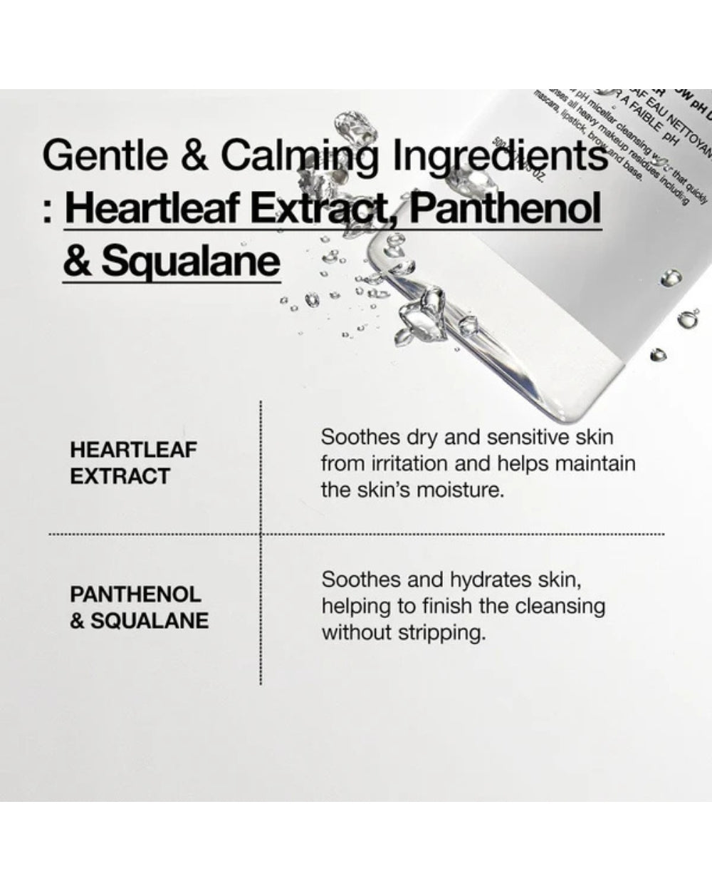 Anua - Heartleaf Low pH Deep Cleansing Water