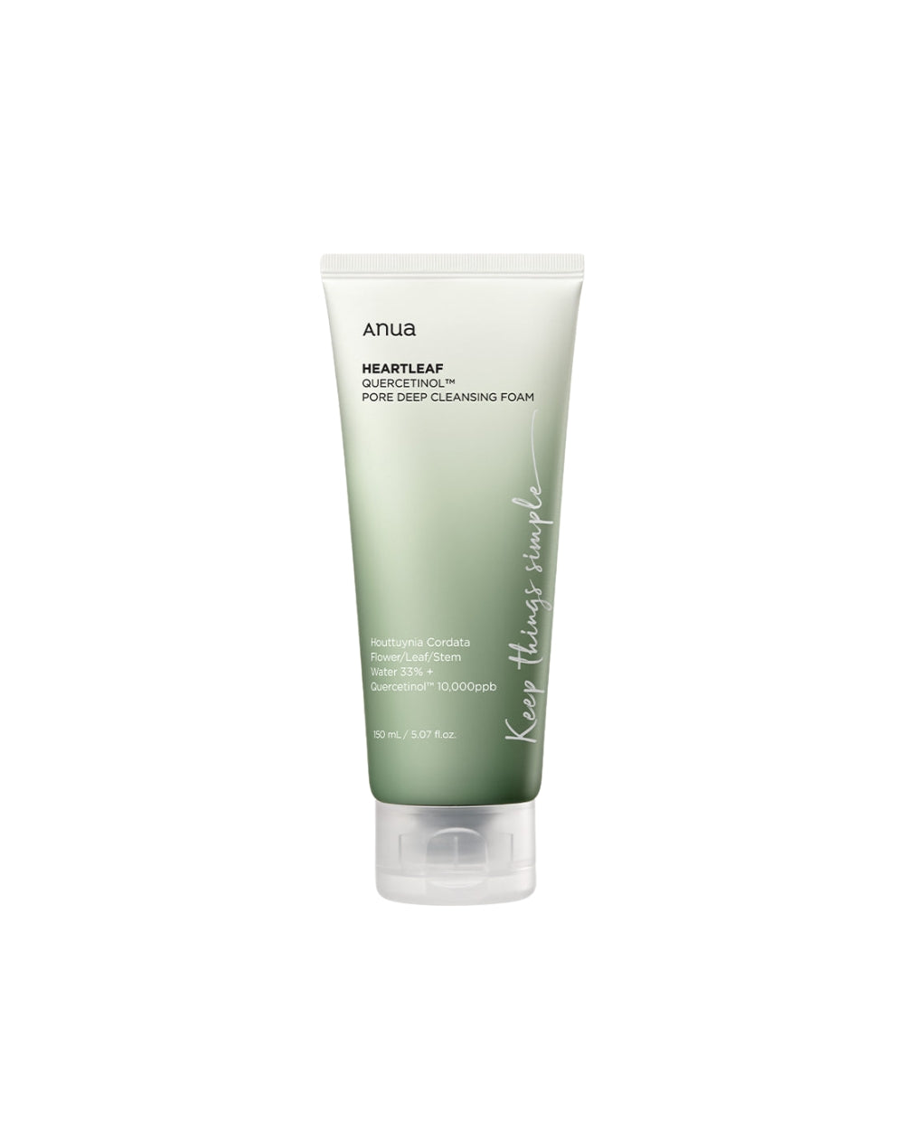 Anua - Heartleaf Quercetinol Pore Deep Cleansing Foam