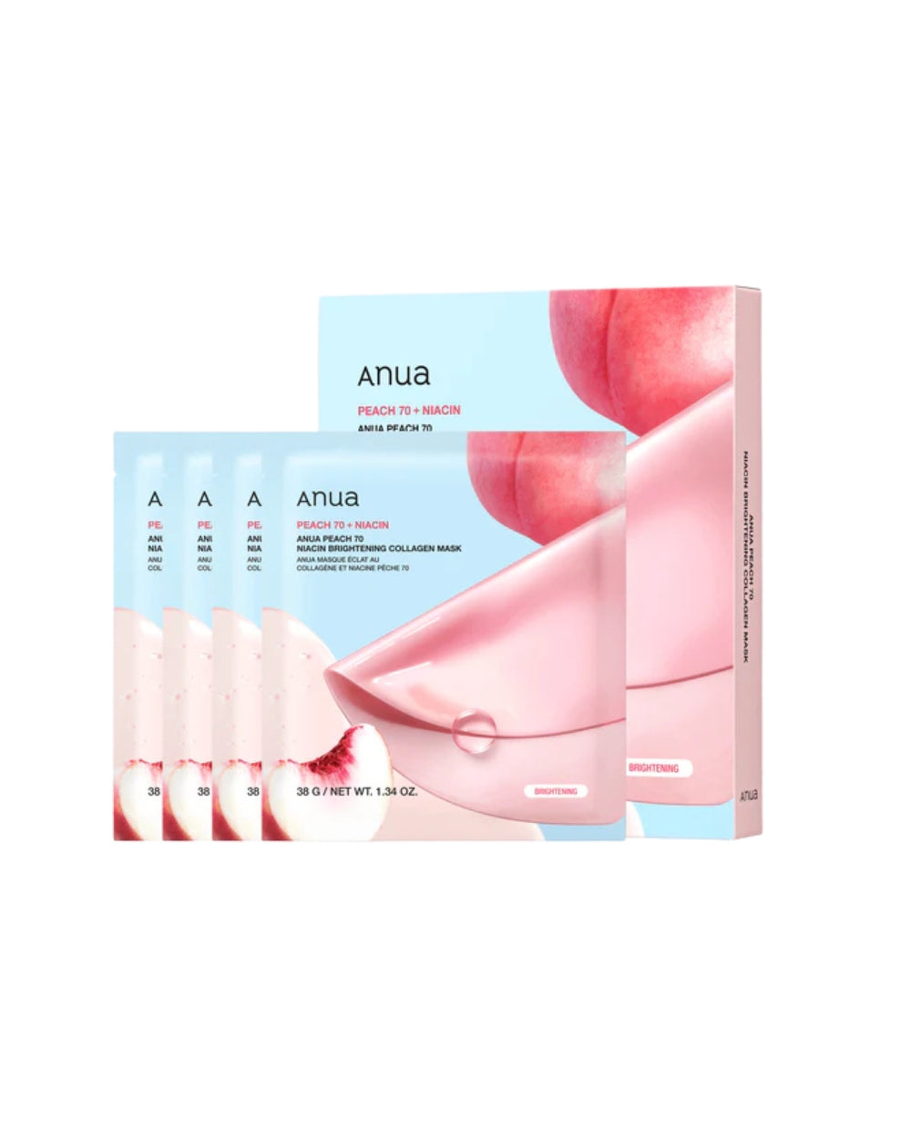 Anua - Peach 70 Niacin Brightening Collagen Mask