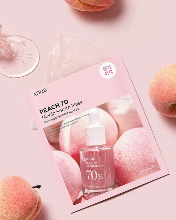 Anua - Peach 70% Niacin Serum Mask