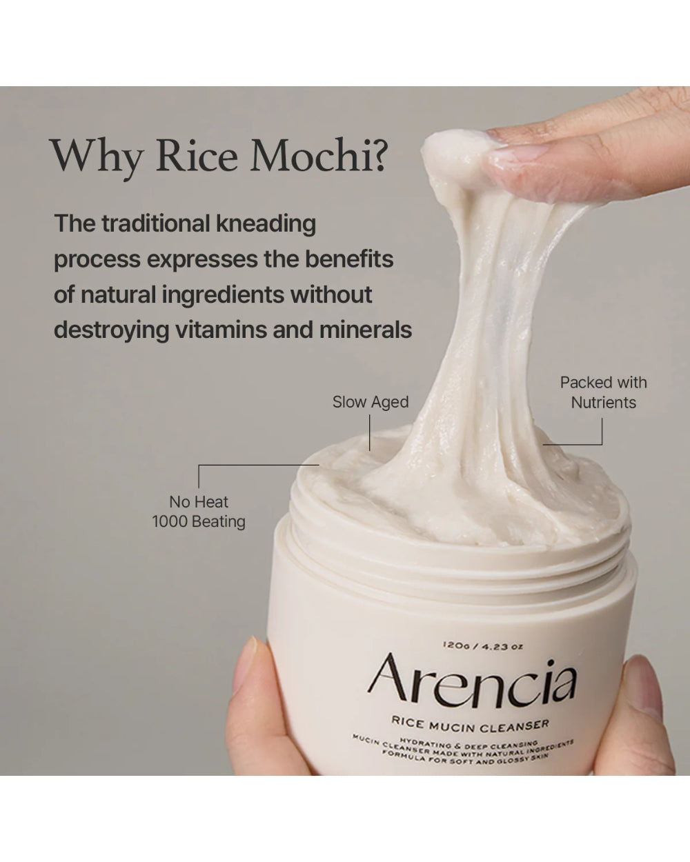 Arencia - Rice Mucin Cleanser