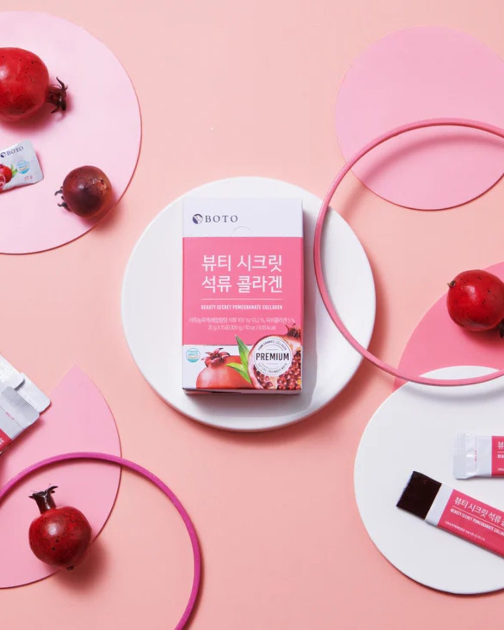 BOTO - Beauty Secret Pomegranate Collagen Jelly Stick