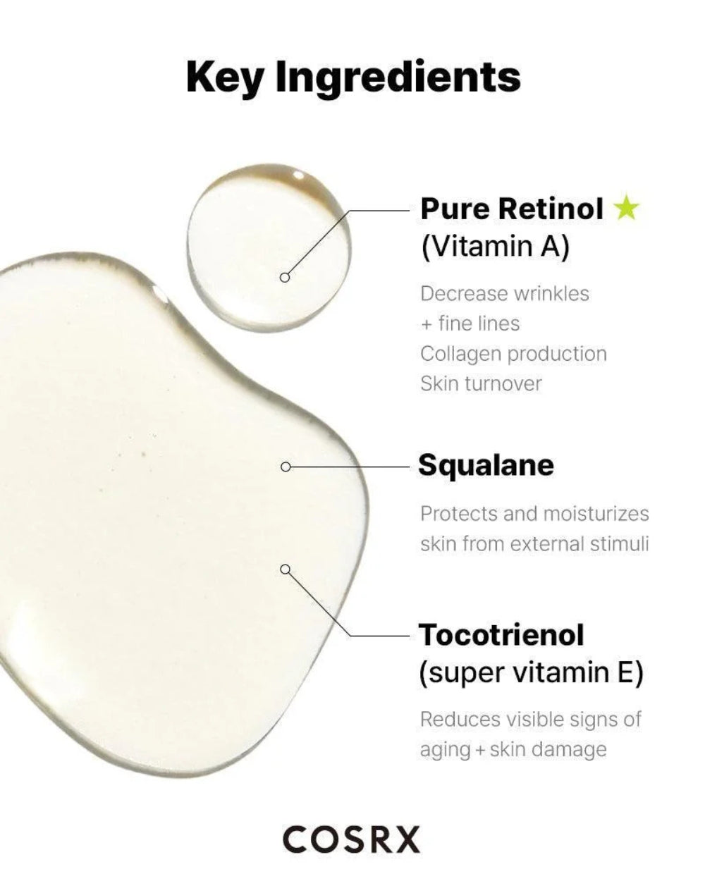 COSRX - The Retinol 0.5 Oil