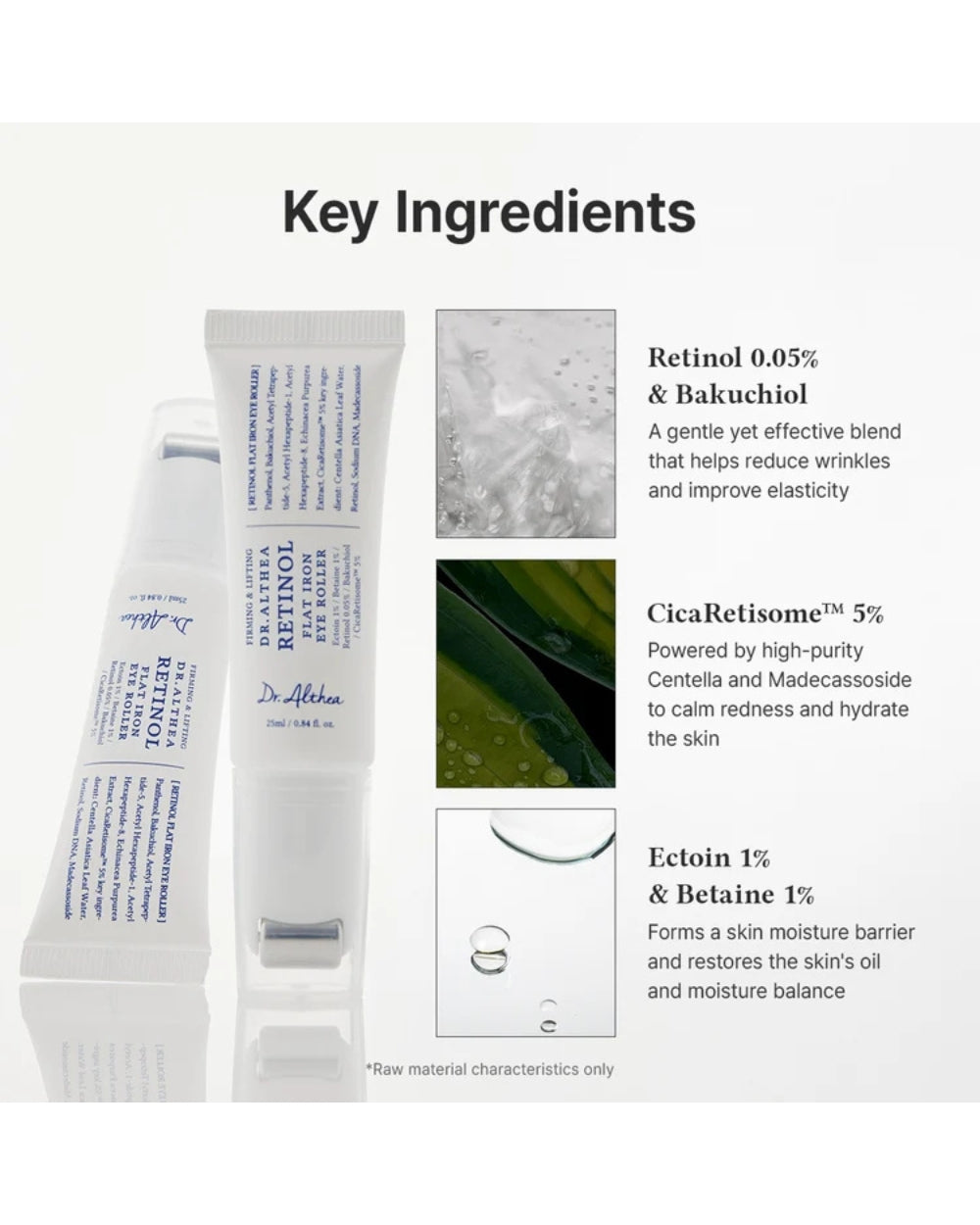 Dr. Althea - Retinol Flat Iron Eye Roller