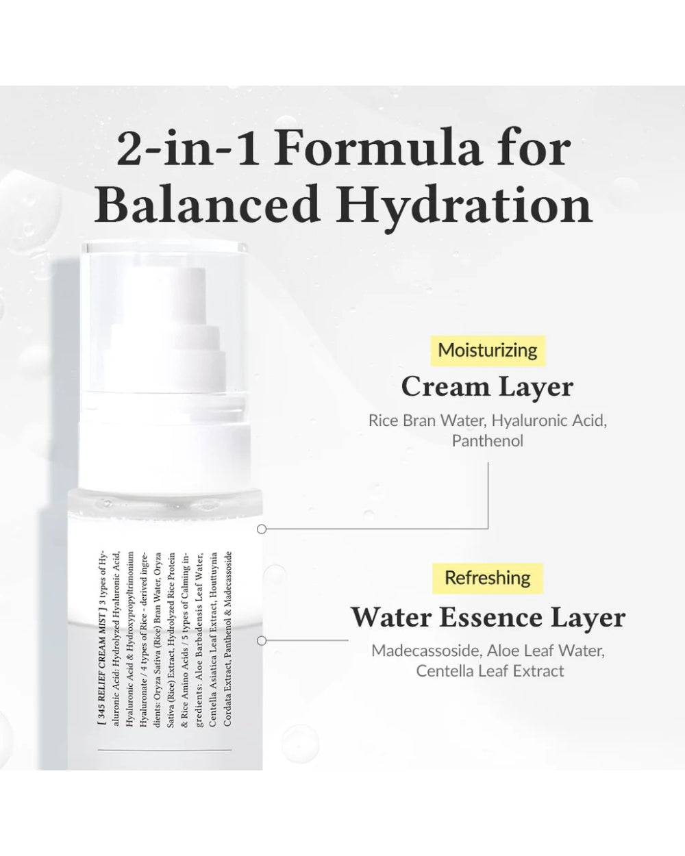 Dr. Althea 345 Relief Cream Mist