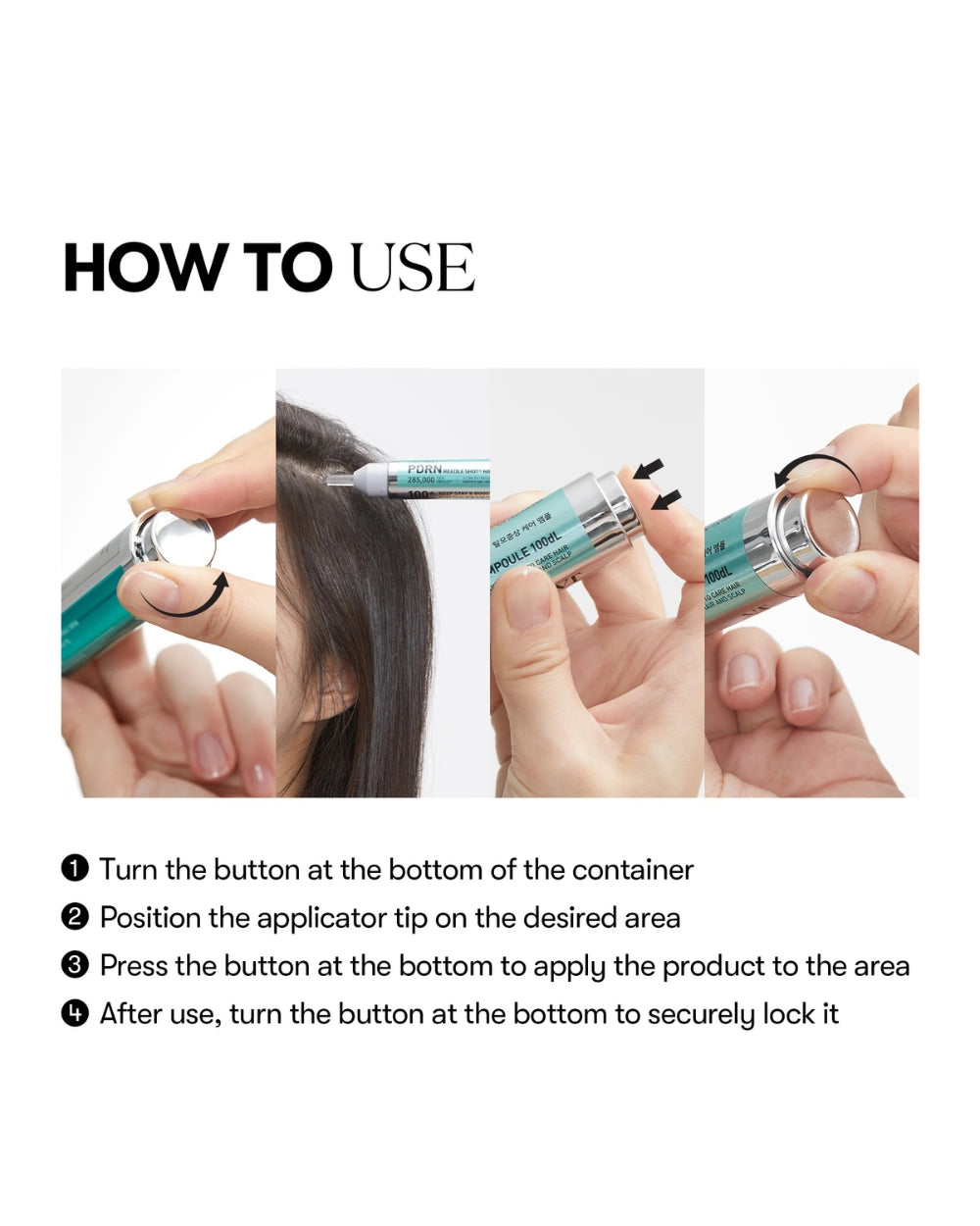 VT Cosmetics - PDRN Reedle Shot Hair Ampoule 100dL