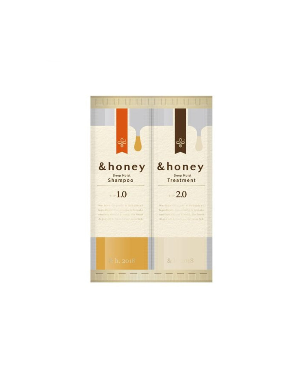 &Honey Deep Moist Sachet Set [10 ml + 10 g]