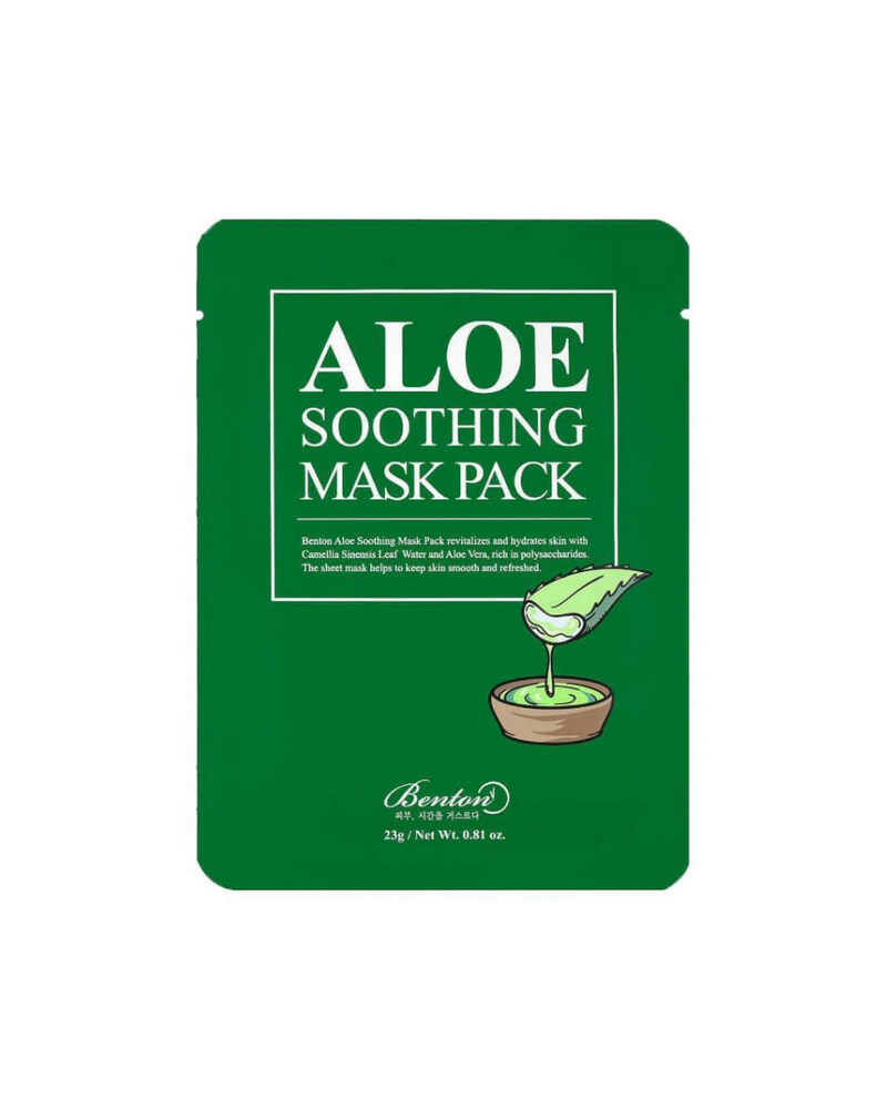 noticeme kbeauty aloe soothing mask pack