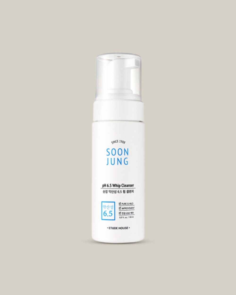 Etude House - Soon Jung pH 6.5 Whip Cleanser