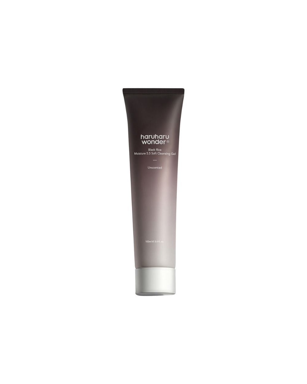 Haruharu Wonder Black Rice Moisture 5.5 Soft Cleansing Gel 100ml front packshot