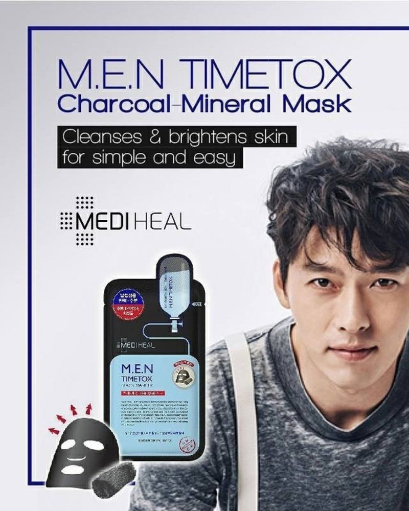 Mediheal - M.E.N Timetox Black Mask EX